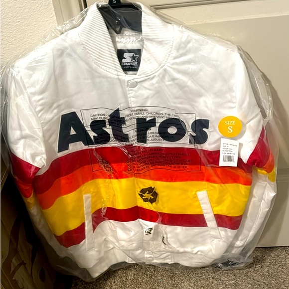ASTROS STARTER JACKET SIZE SMALL BNWT